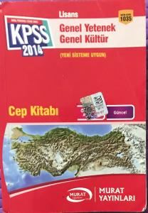 Kpss 2014 Lisans Genel Yetenek Genel Kültür Özet Konu Anlatımı Güncel Cep Kitabı murat