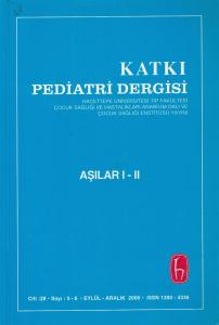 Katkı Pediatri Dergisi Aşılar I-II