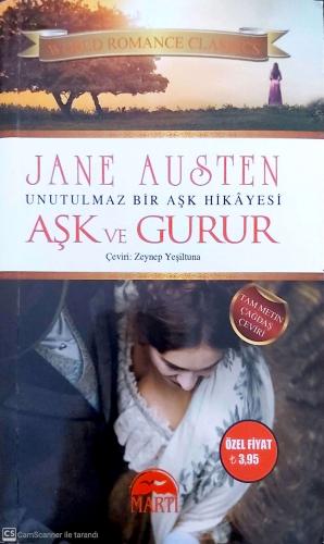 Aşk ve Gurur Jane Austen Martı Yayınevi %44 indirimli