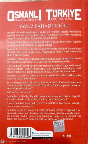 Osmanlı Demokrasisinden Türkiye Cumhuriyetine Yavuz Bahadıroğlu Nesil 