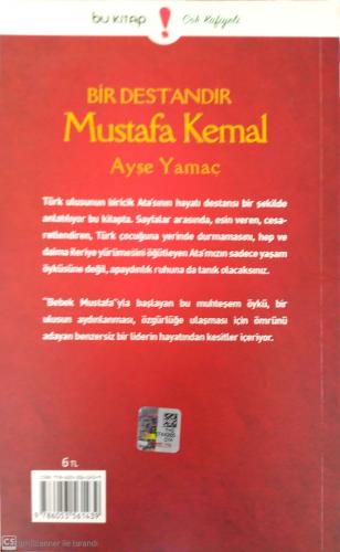 Bir Destandır Mustafa Kemal Ayşe Yamaç Bu Yayınevi %64 indirimli