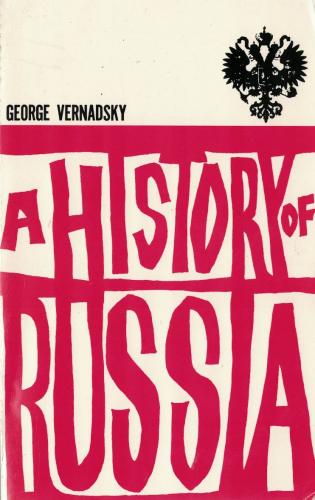 A History Of Russia George Vernadsky Yale %77 indirimli