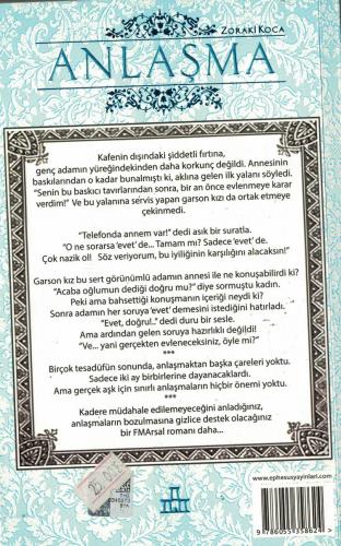 Anlaşma - Zoraki Koca Serisi Fatih Murat Arsal Ephesus Yayınları %40 i
