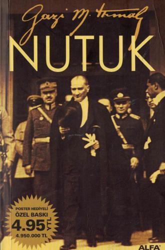 Nutuk Mustafa Kemal Atatürk Alfa Yayınları %77 indirimli