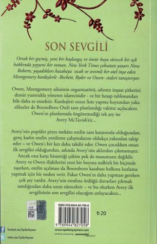 Son Sevgili Nora Roberts Epsilon Yayıncılık %44 indirimli