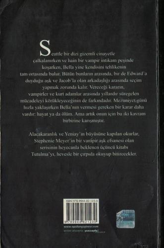 Tutulma Stephenie Meyer Epsilon Yayıncılık %66 indirimli