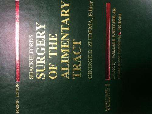 Shackelford's Surgery of The Alimentary Tract ( 5 Cilt) TAKIM Mark B. 