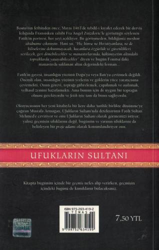 Ufukların Sultanı Fatih Sultan Mehmed Mustafa Armağan Timaş Yayınları 