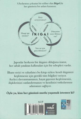 IKIGAI Japonların Uzun ve Mutlu Yaşam Sırrı Hector Garcia İndigo Yayın