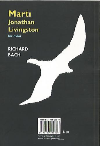 Martı Jonathan Livingston Richard Bach Epsilon Yayıncılık %52 indiriml