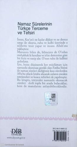 Namaz Surelerinin Türkçe Terceme ve Tefsiri A.Hamdi Akseki Dip Yayınla