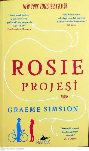 Rosie Projesi Graeme Sımsıon Pegasus Yayıncılık %36 indirimli