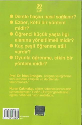 99 Sayfada Verimli Ders Çalışma Prof.Dr.İrfan Erdoğan Türkiye İş Banka