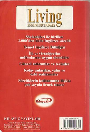 Resimli İngilizce -Türkçe Sözlük Gülten Sedef Kılavuz Kitaplar %58 ind