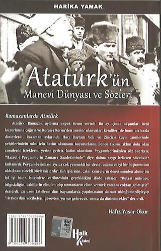 Atatürk’ün Manevi Dünyası ve Sözleri Harika Yamak Halk Kitabevi %50 in