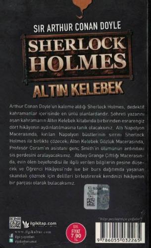 Altın Kelebek / Sherlock Holmes Sır Arthur Conan Doyle Avrupa Yakası Y