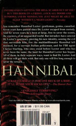 Hannibal (Cep Boy) Thomas Harris Dell Books %60 indirimli
