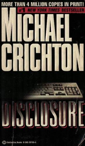 Disclosure (Cep Boy) Michael Crichton Ballantine Books %60 indirimli