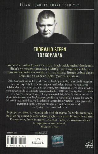 Tozkoparan (Bir Selahaddin Eyyubi Romanı) Thorvald Steen ithaki %42 in