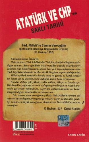 Atatürk ve Chp’nin Saklı Tarihi Ali Kuzu Parola