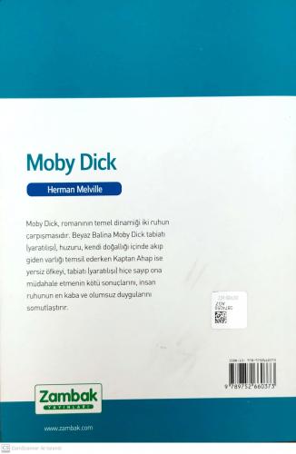 Moby Dick Herman Melville Zambak