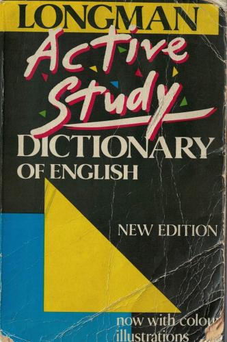 Active Study Dictionary Of English Kollektif Longman %46 indirimli