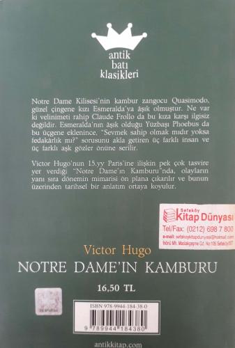 Notre Dame'in Kamburu Victor Hugo Lacivert