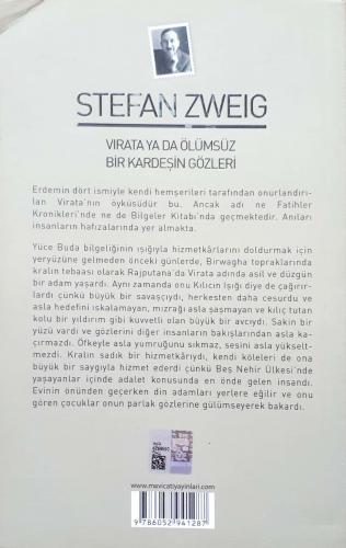 Virata Yada Ölümsüz Bir Kardeşin Gözleri Stefan Zweig Mavi Çatı Yayınl
