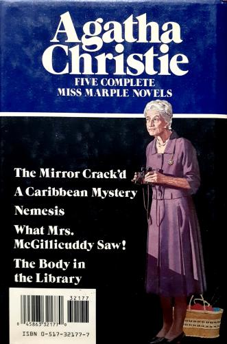 Five Complete Miss Marple Novels Agatha Christie Avenel
