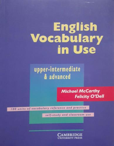 English Vocabulary In Use (upper-intermediate & advanced) Felicity O'D