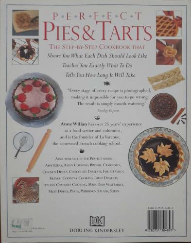 Perfect Pies & Tarts Anne Willan Dorling Kindersley