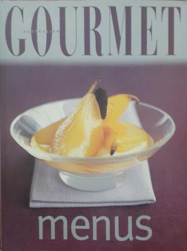 Gourmet Menus Kath Snowball Acp Books