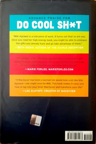 Do Cool Sh*t Miki Agrawal Harper Collins Publishers