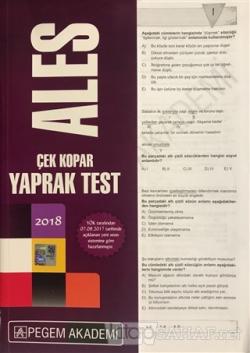 2018 Ales Çek Kopar Yaprak Test - Kolektif- | Yeni ve İkinci El Ucuz K