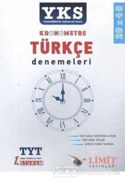 2018 YKS TYT 1. Oturum Kronometre Türkçe Denemeleri - Kolektif- | Yeni