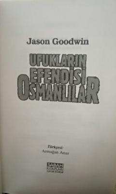 Ufukların Efendisi Osmanlılar - Jason Goodwin | Yeni ve İkinci El Ucuz
