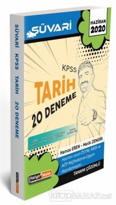 2020 KPSS Süvari Tarih Tamamı Çözümlü 20 Deneme - Hamza Eren | Yeni ve