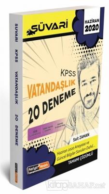 2020 KPSS Süvari Vatandaşlık Tamamı Çözümlü 20 Deneme - Sait Zaman | Y