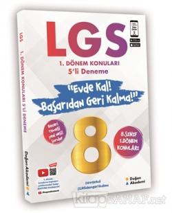 8. Sınıf LGS 1. Dönem Konuları 5'li Deneme - Kolektif | Yeni ve İkinci
