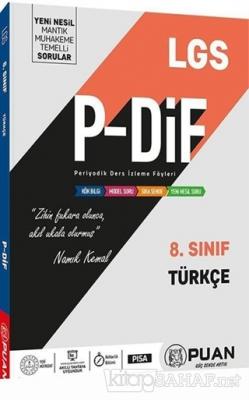 8. Sınıf LGS Türkçe P-DİF Konu Anlatım Föyleri - Kolektif | Yeni ve İk