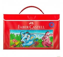 Faber-Castell Plastik Çantalı Pastel Boya 18 Renk