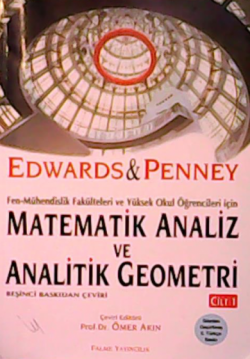 Matematik Analiz ve Analitik Geometri Cilt - 1 - David E. Penney | Yen