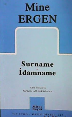 Surname-İdamname - Mine Ergen | Yeni ve İkinci El Ucuz Kitabın Adresi