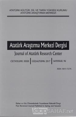 Atatürk Araştırma Merkezi Dergisi Sayı: 96 Güz 2017 - Kolektif | Yeni 