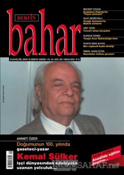 Berfin Bahar Aylık Kültür Sanat ve Edebiyat Dergisi Sayı: 262 Aralık 2