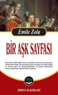 Bir Aşk Sayfası(CEP BOY) - Emile Zola- | Yeni ve İkinci El Ucuz Kitabı