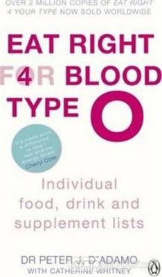Eat Right For Blood Type O - Peter J. D'Adamo | Yeni ve İkinci El Ucuz