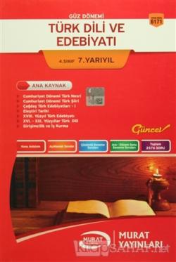 6171 - Türk Dili ve Edebiyatı 4. Sınıf 7. Yarıyıl - Kolektif | Yeni ve