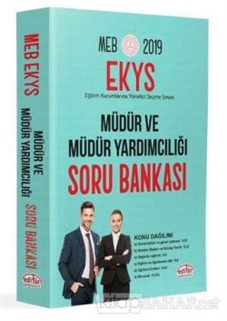 MEB EKYS Müdür ve Müdür Yardımcılığı Soru Bankası 2019 - Kolektif | Ye
