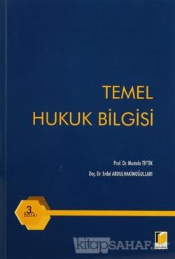 Temel Hukuk Bilgisi - Mustafa Tiftik | Yeni ve İkinci El Ucuz Kitabın 